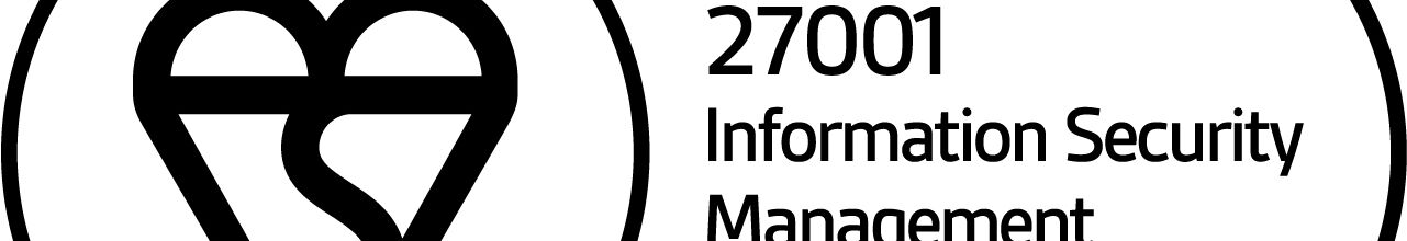 Mark of trust certified ISOIEC 27001 information security management black logo En GB 1019